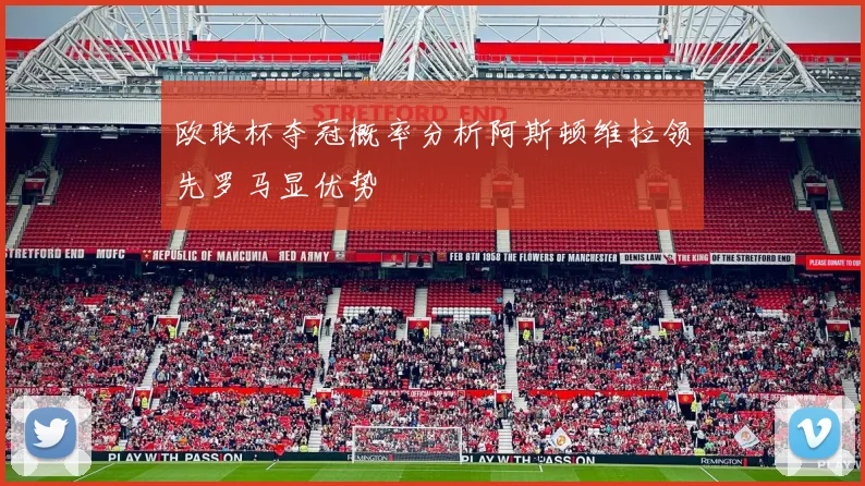 欧联杯夺冠概率分析阿斯顿维拉领先罗马显优势
