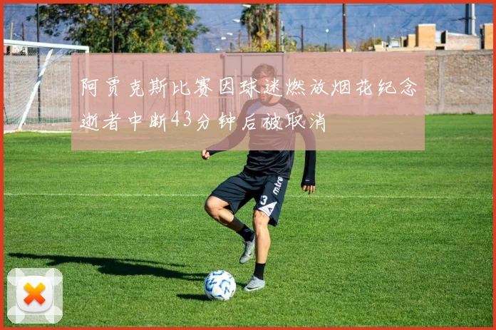 阿贾克斯比赛因球迷燃放烟花纪念逝者中断43分钟后被取消