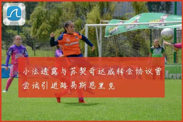 小法透露与苏契奇达成转会协议曾尝试引进路易斯恩里克